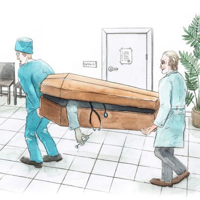 Valodas pērle, Darbinieku apbedīšanas pakalpojumi: no darba uz kapa vietu, Skrivanek Baltic