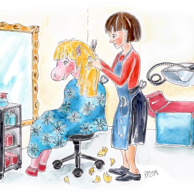 Valodas pērle "Poniju salons", Skrivanek Baltic