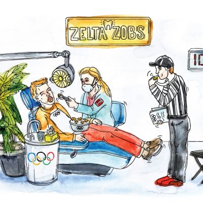 Skrivanek valodas pērle "Raujam zeltu"