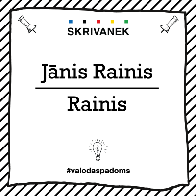Skrivanek Baltic valodas padoms "Jānis Rainis" pret "Rainis"