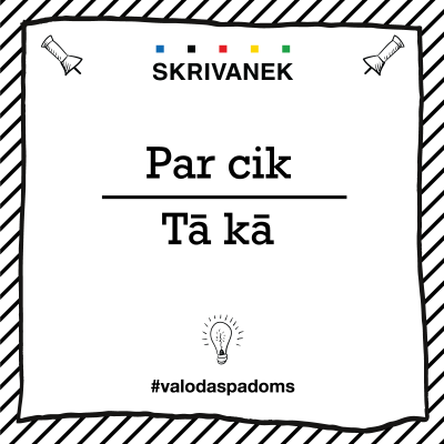 Latviešu valodas padoms: Par cik vai tā kā