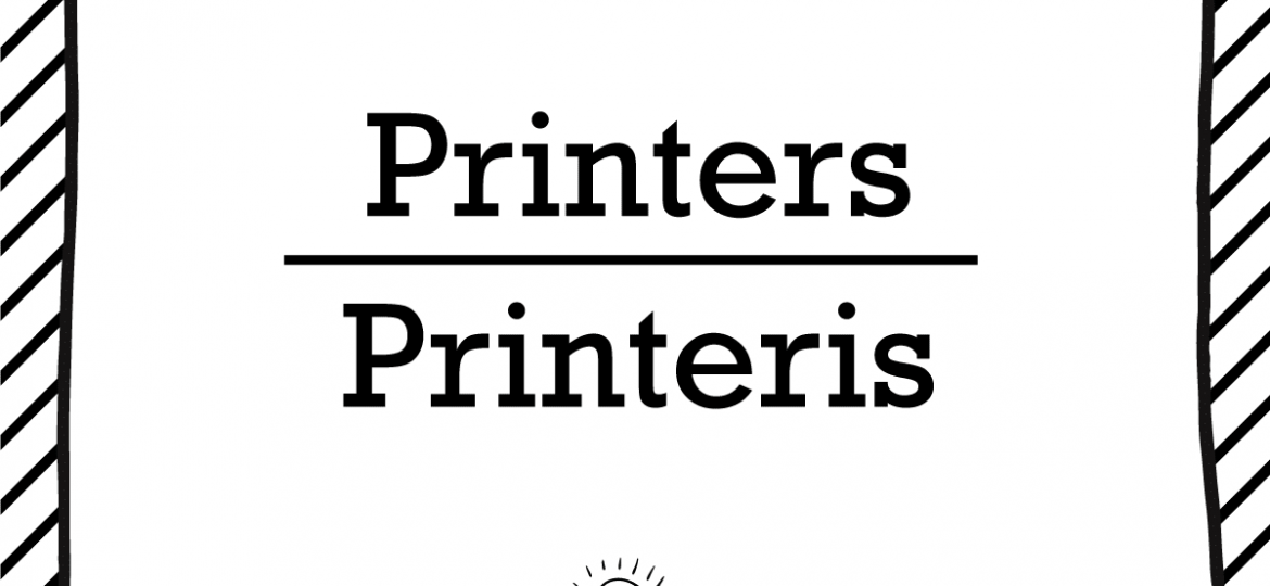 Skrivanek latviešu valodas padoms: printers vai prineris