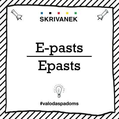 Skrivanek Baltic valodas padoms "e-pasts" pret "epasts"