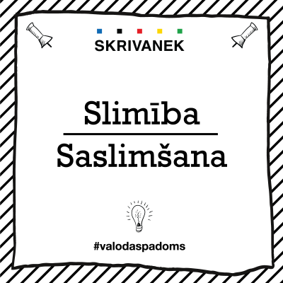 Skrivanek Baltic valodas padoms "slimība" pret "saslimšana"