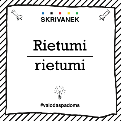 Skrivanek Baltic valodas padoms "rietumi" pret "Rietumi"