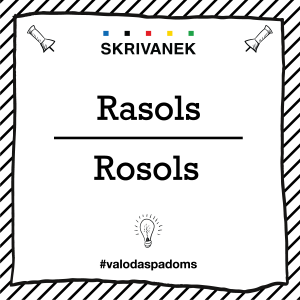 Skrivanek Baltic valodas padoms "Rasols" pret "Rosols"