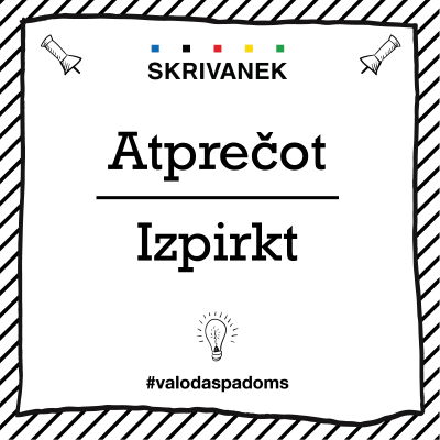 Latviešu valodas padoms: "Atprečot" pret "Izpirkt"