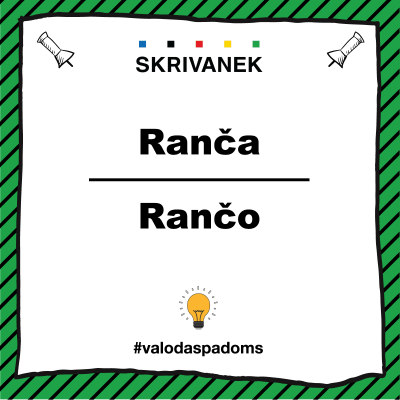 Skrivanek latviešu valodas padoms "Ranča" vai "Rančo"