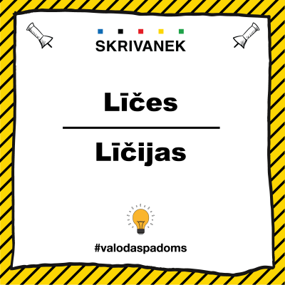Latviešu valodas padoms, "līčes" pret "līčijas"