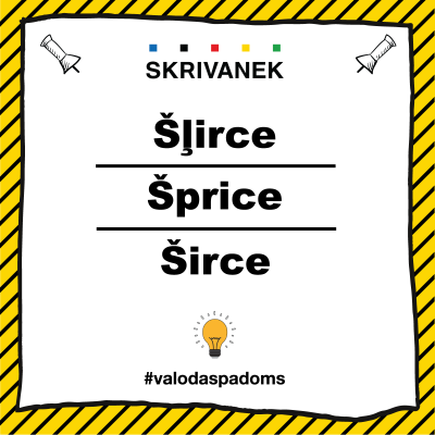 Latviešu valodas padoms, "Šļirce" pret "Šprice" pret "Širce"