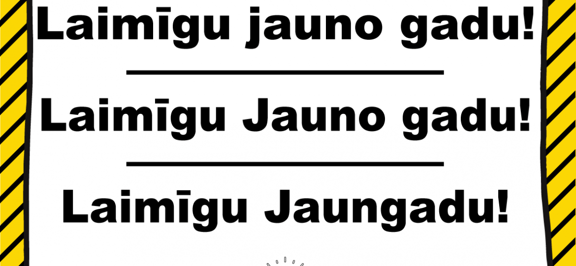 Latviešu valodas padoms: Laimīgu jauno gadu vai laimīgu Jauno gadu, vai laimīgu Jaungadu